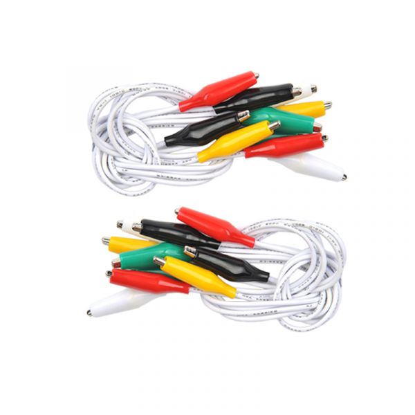 ELECFREAKS 5 Colors Aligator Cables x 10