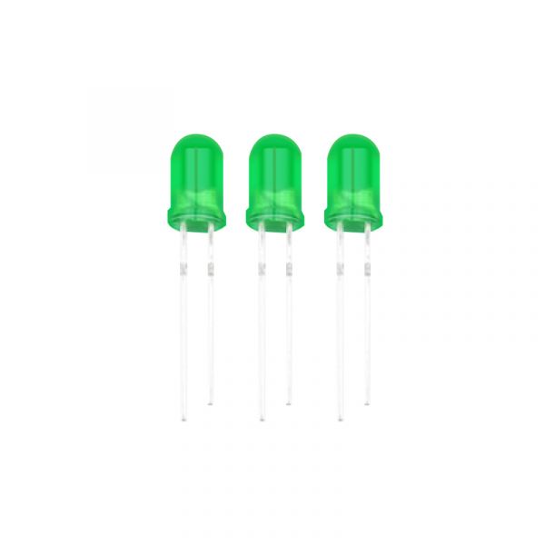 ELECFREAKS 3x LED (Green) (For Breadboard)