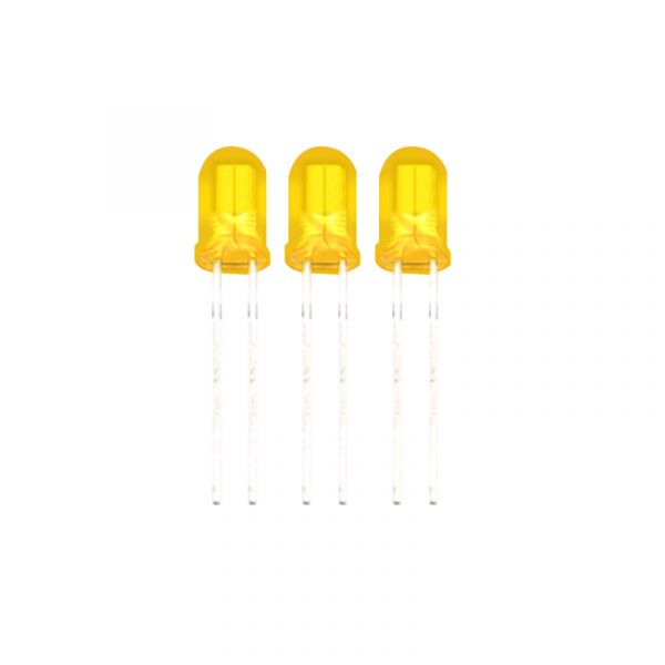 ELECFREAKS 3x LED (Yellow) (For Breadboard)