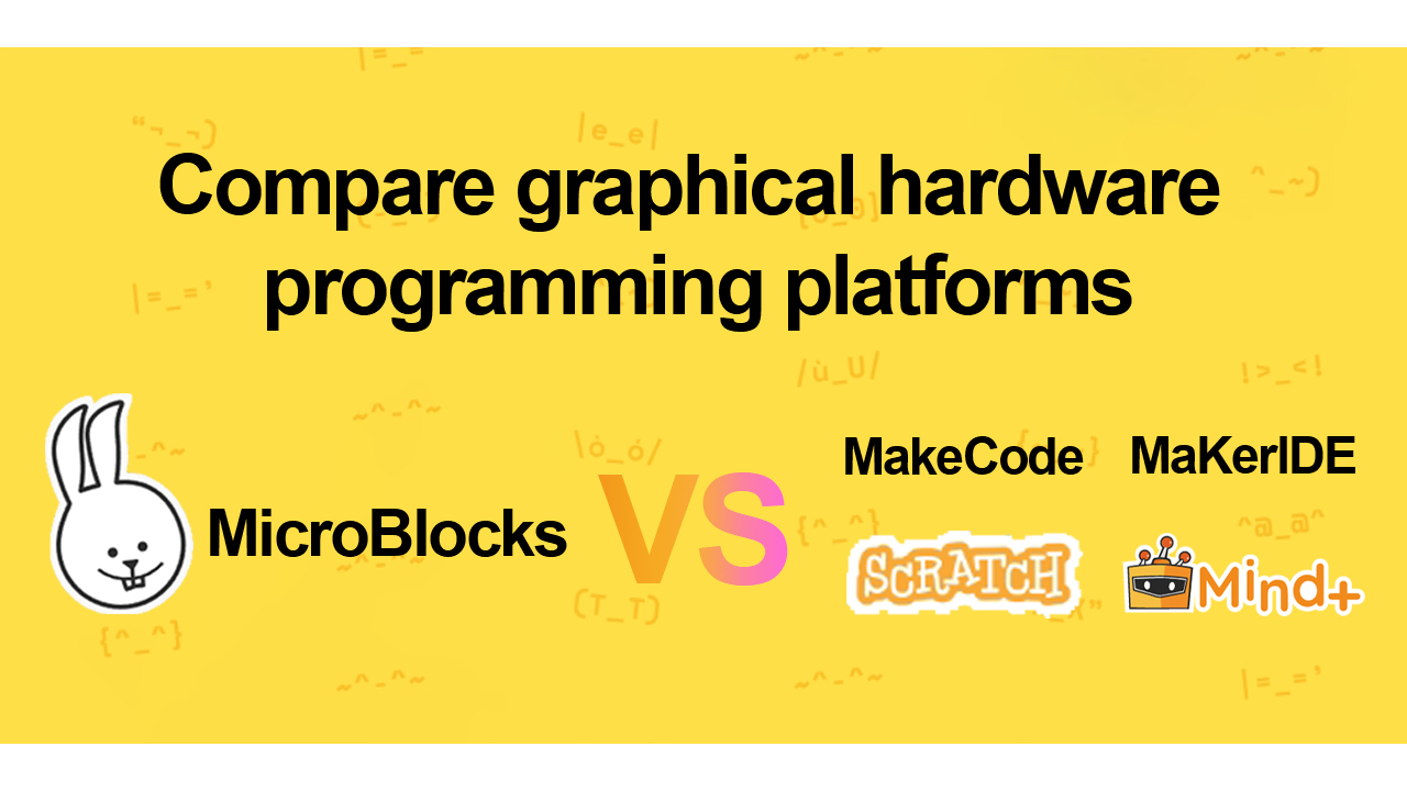 Compare graphical hardware programming platforms