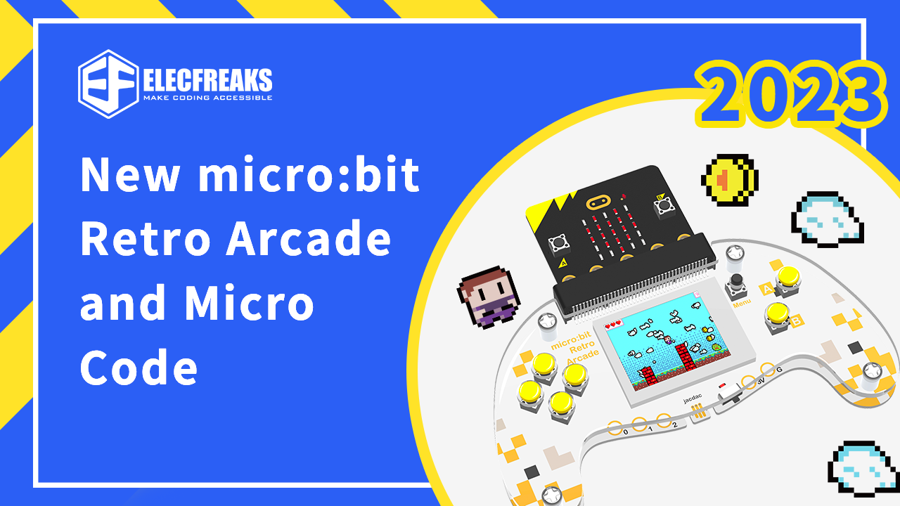 Adaption of micro:bit Retro Arcade with MicroCode