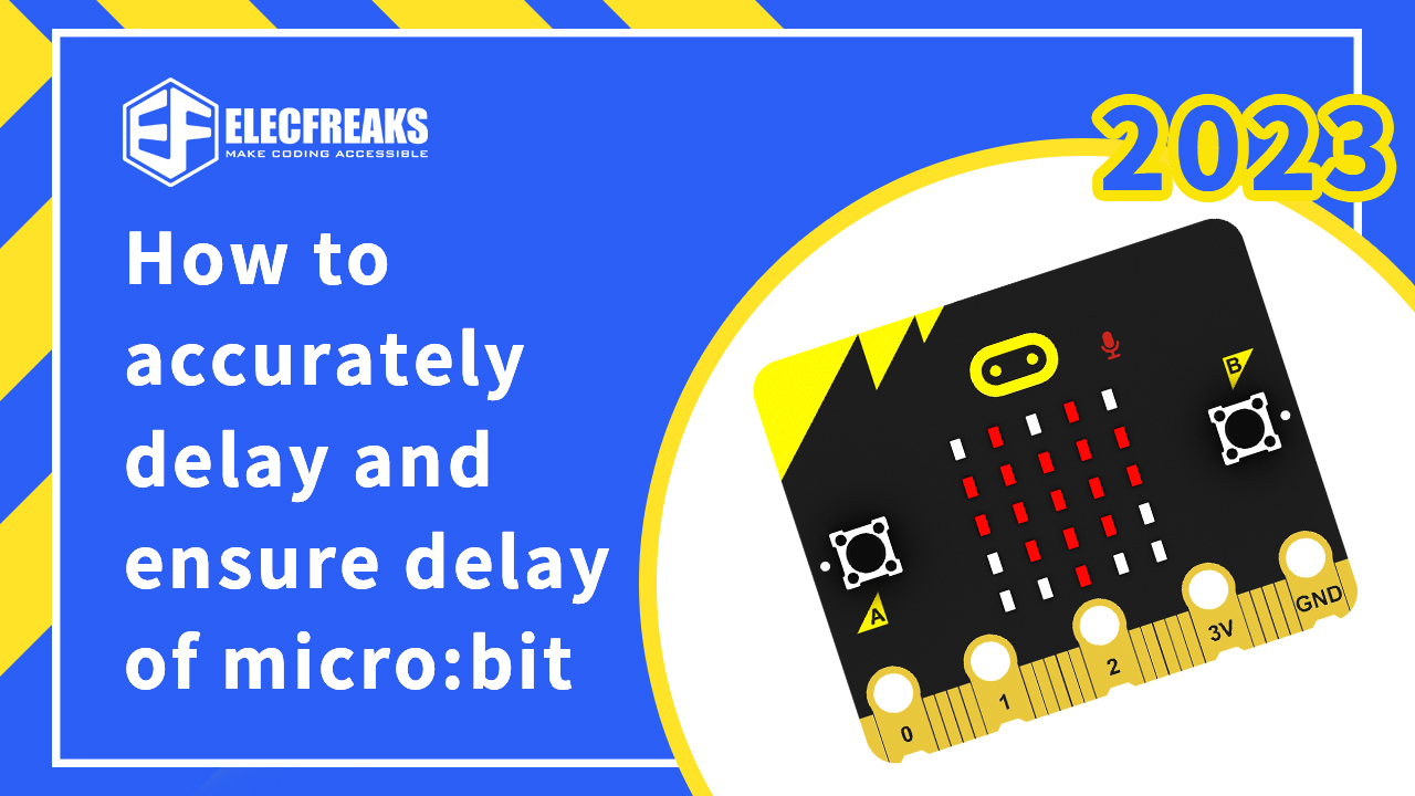 How micro:bit is precisely delayed and guaranteed?