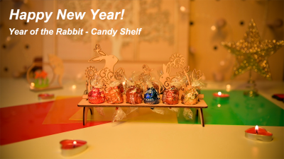 Rabbit Candy Stand