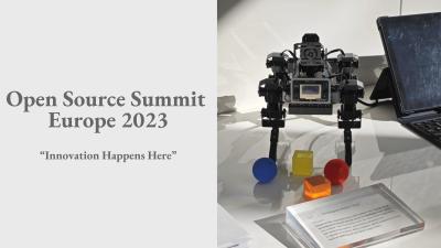 ELECFREAKS Presents OpenBrother XGO Robot Dog at Open Source Summit Europe