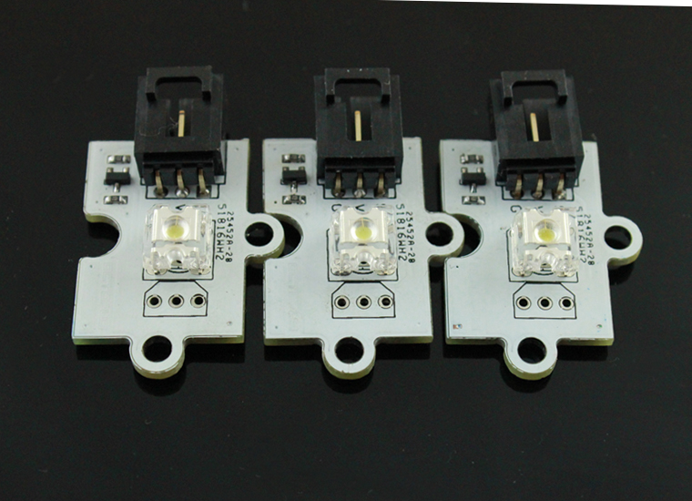 Octopus Brick LEDs  and Analog Voltage Divider