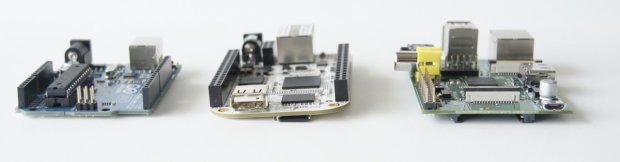 Arduino Uno vs BeagleBone vs Raspberry Pi