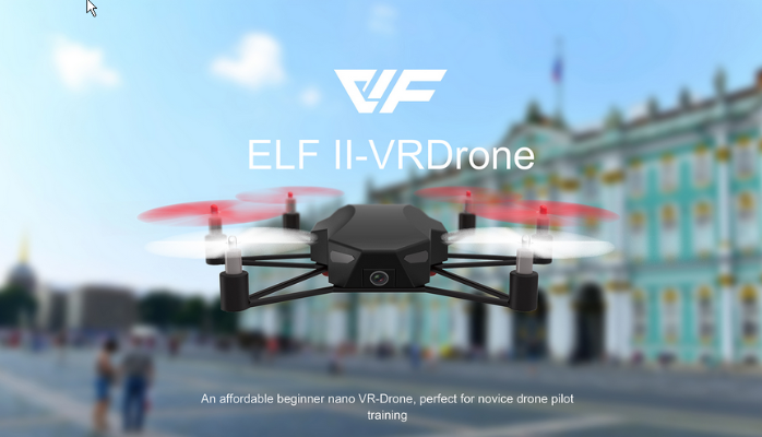 ELF II VRDrone, a perfect option for Christmas Gift for year 2016