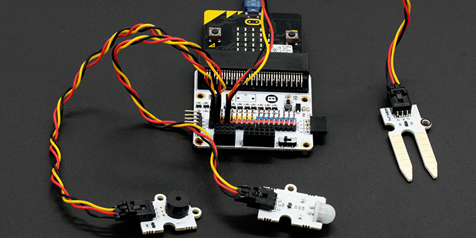 Make A Motion Detector with Micro:bit and Elecfreaks Octopus Kits
