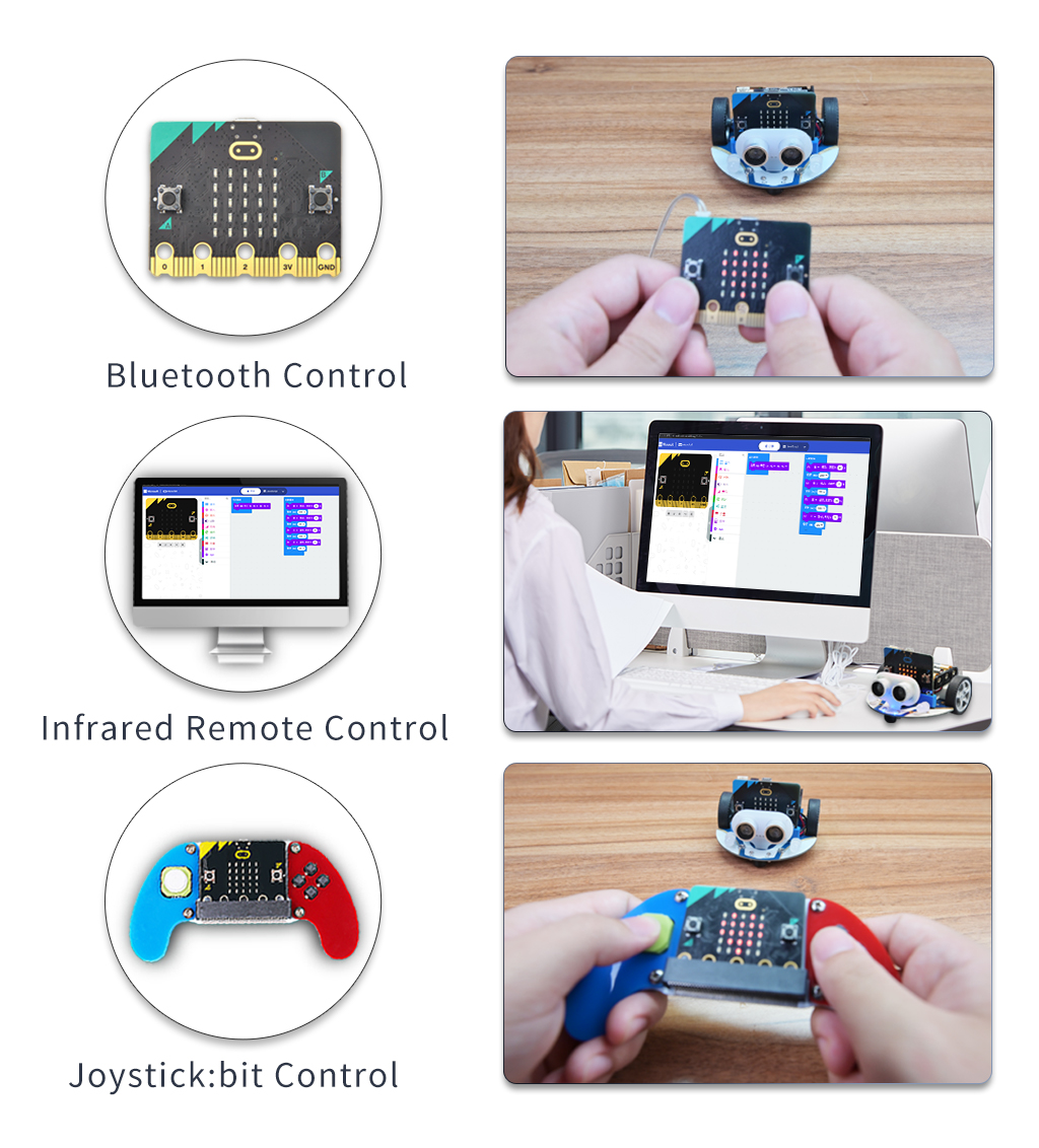 micro:bit Smart Cutebot kit | Knowledge Research | why.gr